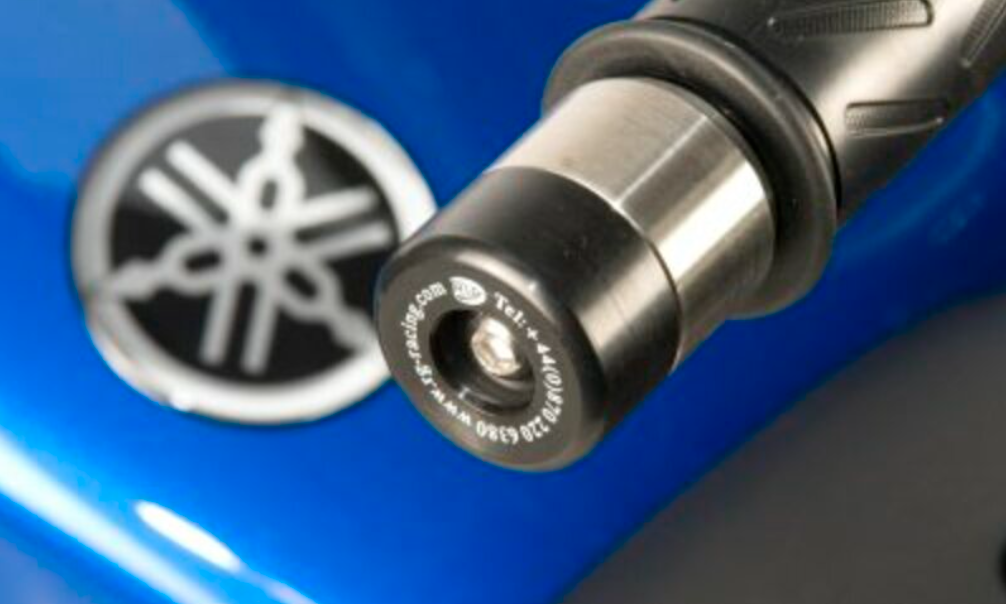 Балансьори за кормило R&G RACING Bar End Sliders Black Yamaha — снимка 3
