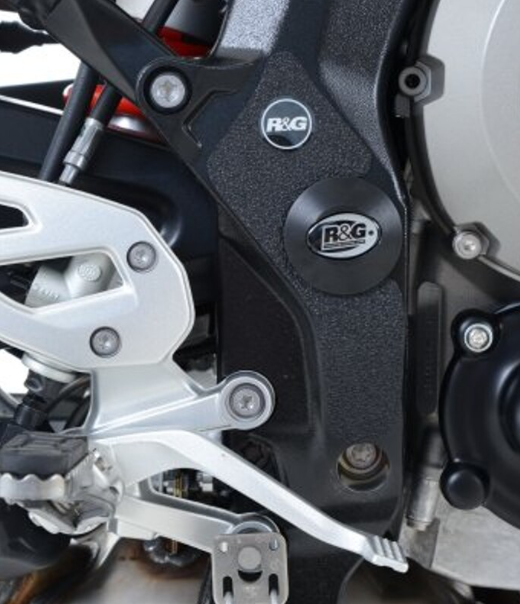 Комплект тапи за рамка R&G RACING Frame Plug kit Black - BMW S1000XR — снимка 2