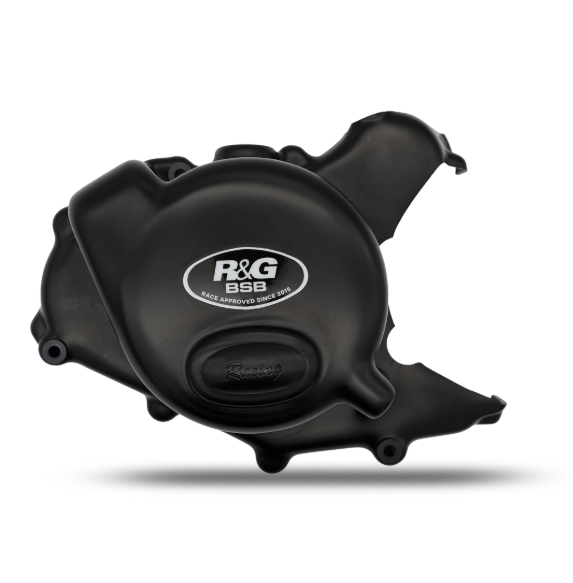 Комплект протектори за двигател R&G RACING Race Series Engine Case Protection Cover Kit - Black Husqvarna Svartpilen 125 21-23 — снимка 2