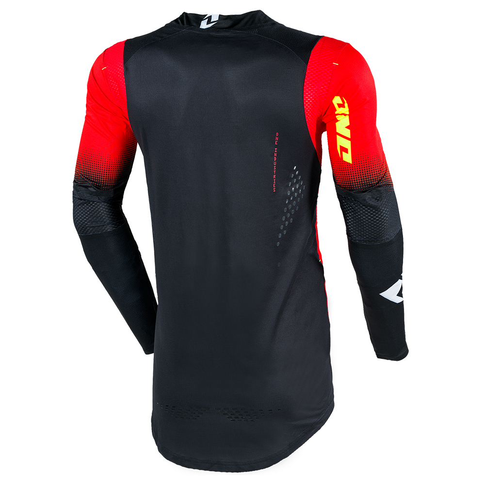 Мотокрос блуза ONE INDUSTRIES X-197 SCORCH RED — снимка 2