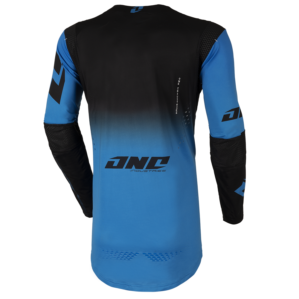 Мотокрос блуза ONE INDUSTRIES X-197 BLOX BLUE — снимка 2