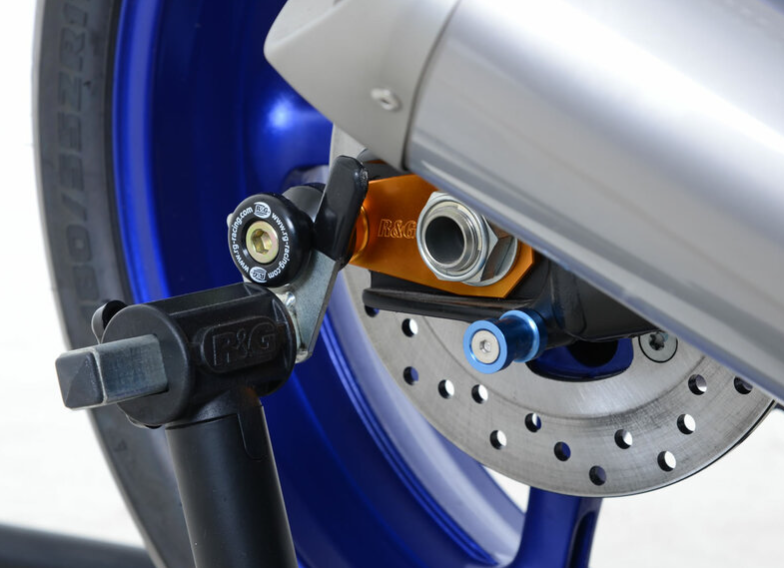 Адаптери за стойка R&G RACING Stand Bobbins M10 Blue KAWASAKI — снимка 2