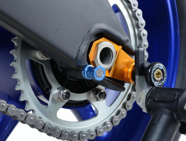 Адаптери за стойка R&G RACING Stand Bobbins M10 Blue KAWASAKI — снимка 6