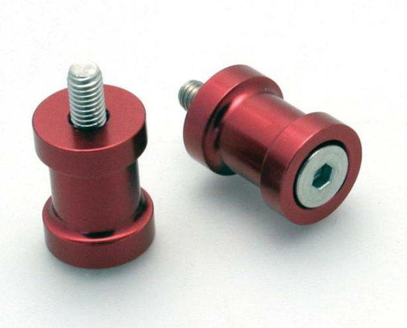 Адаптери за стойка R&G RACING Stand Bobbins M10 RED KAWASAKI