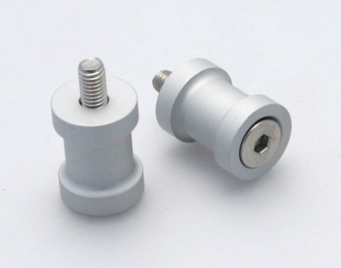 Адаптери за стойка R&G RACING Stand Bobbins M10 SILVER KAWASAKI