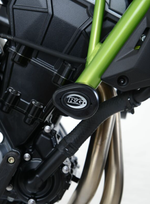 Краш тапи R&G RACING Aero Crash Protectors White Kawasaki Z650 — снимка 2