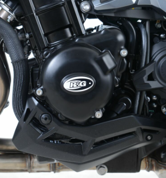 Протектор за двигател R&G RACING Left Crankcase Protection Cover Black Kawasaki Z900