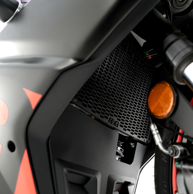 Протектор за радиатор R&G RACING Pro Radiator Guard Aprilia RS 457 24-26 — снимка 4