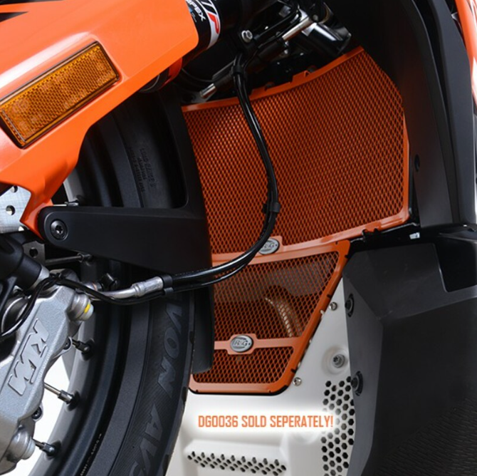 Протектор за радиатор R&G RACING Radiator Guard Orange KTM 790 Adventure