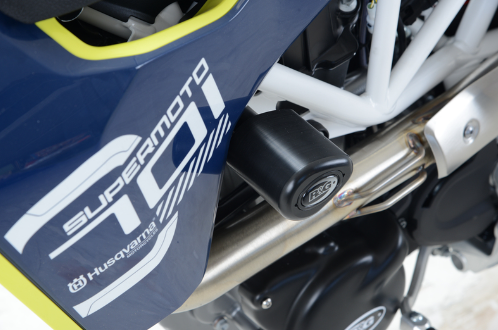 Краш тапи R&G RACING Aero Crash Protectors Black Husqvarna 701 Supermoto — снимка 4