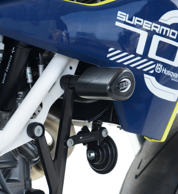 Краш тапи R&G RACING Aero Crash Protectors Black Husqvarna 701 Supermoto — снимка 2