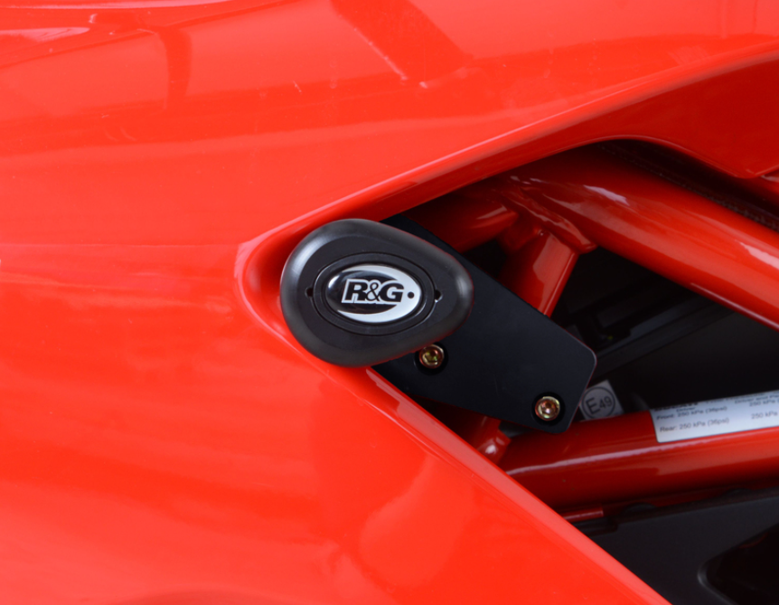 Краш тапи R&G RACING Aero Crash Protectors Black Non Drill Kit Ducati Supersport — снимка 3