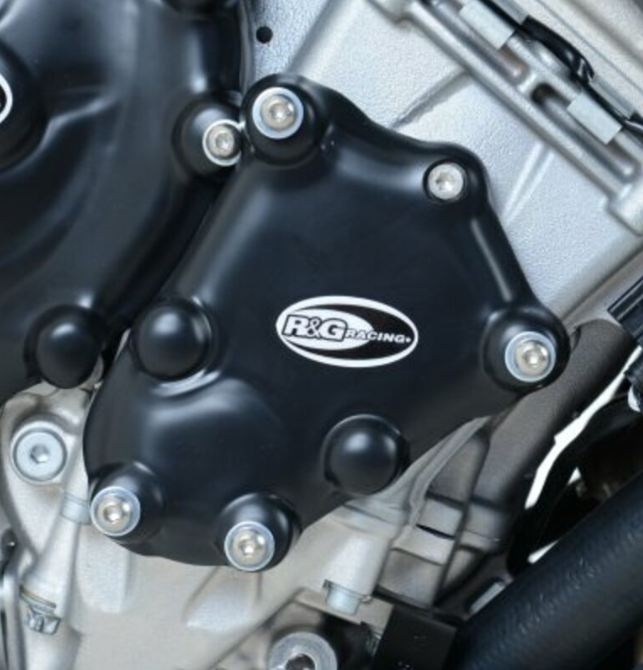 Комплект протектори за двигател R&G RACING Engine Case Protection Cover Set Black BMW HP4/S1000R/RR — снимка 6