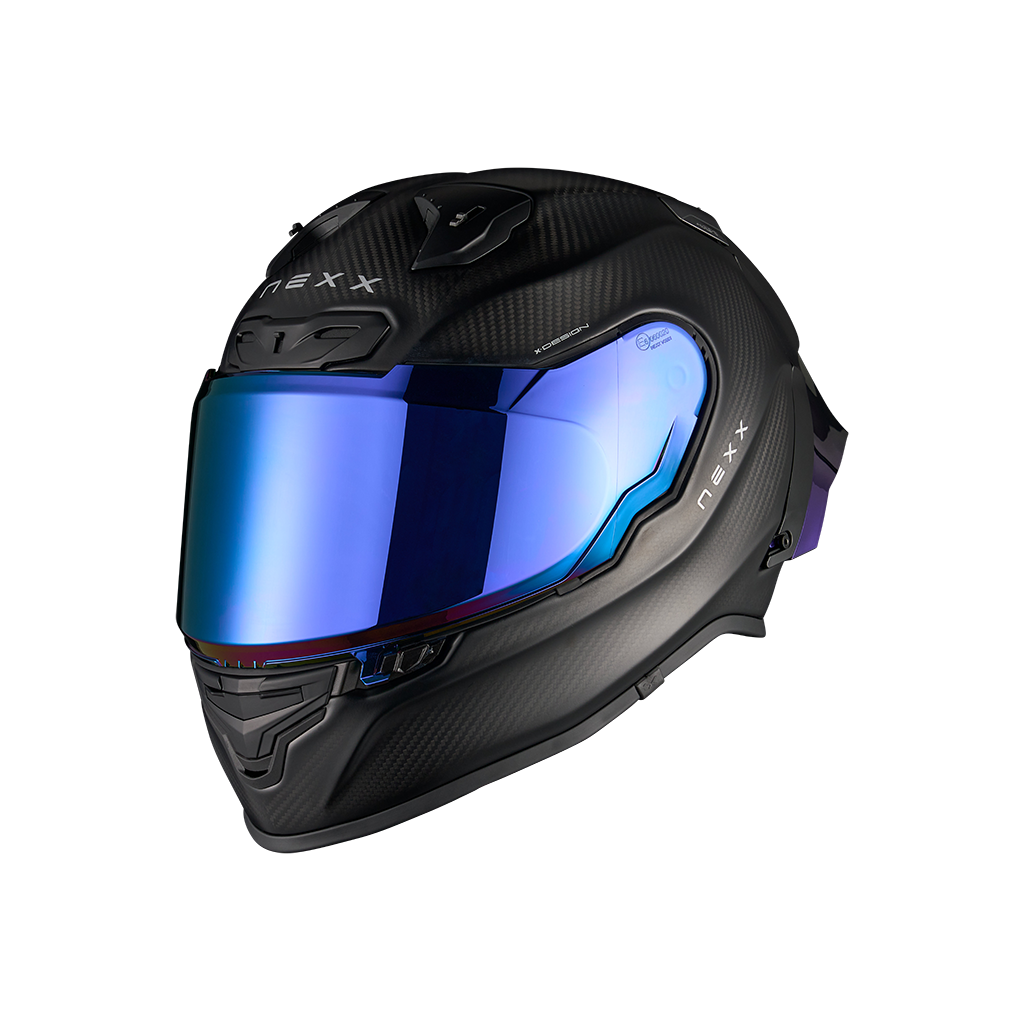 Каска NEXX X.R3R ZERO PRO 2 CARBON BLUE MATT — снимка 2