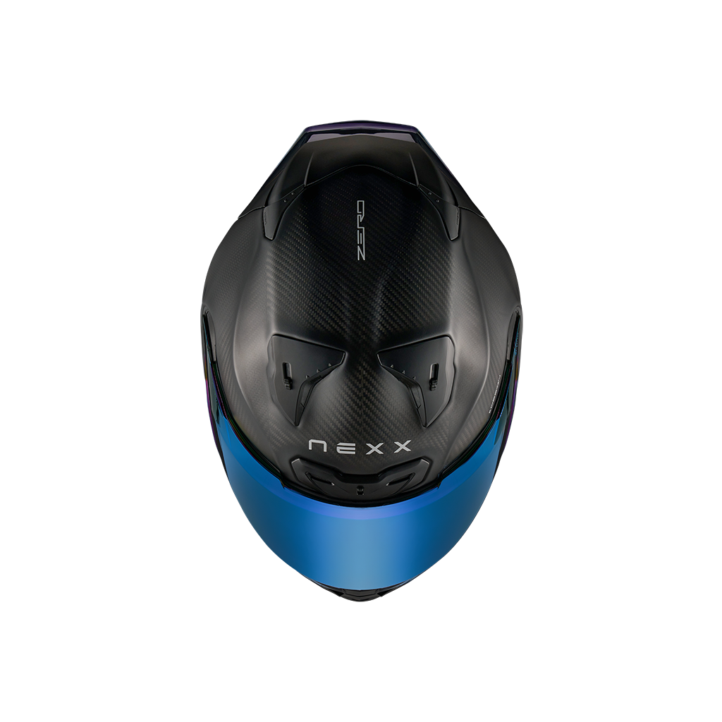 Каска NEXX X.R3R ZERO PRO 2 CARBON BLUE MATT — снимка 3