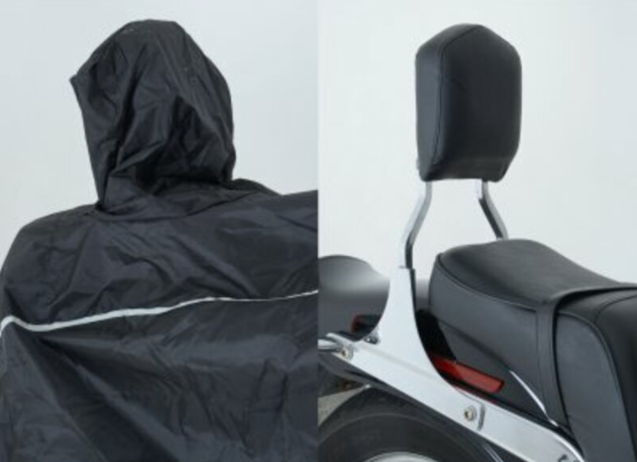 Мото покривало R&G Racing Outdoor Protective Cover Cruiser Black - Moto / Scooter - Universal — снимка 2