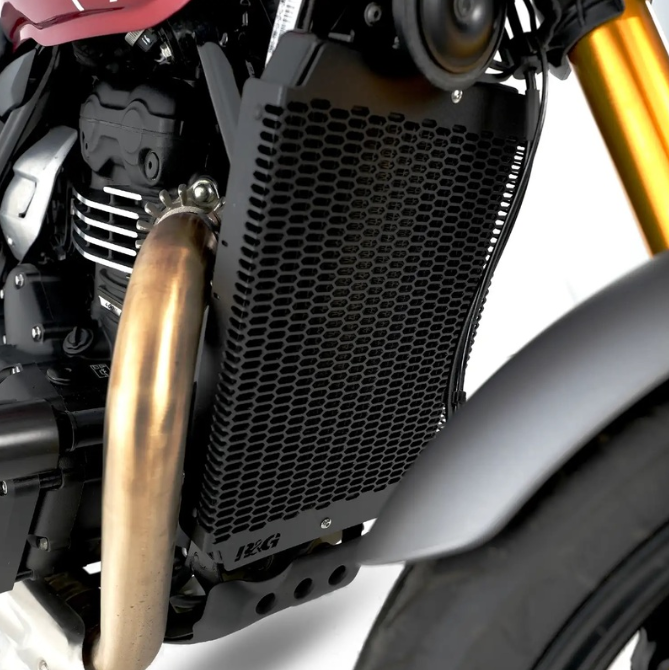 Протектор за радиатор R&G RACING Pro Radiator Guard Triumph Speed 400 / Scrambler 400 24-26 — снимка 4