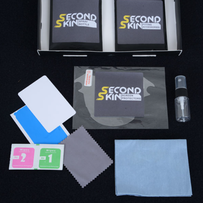 Протектор за екран R&G RACING Second Skin Dashboard Screen Protector Kit Clear Kawasaki Z900 — снимка 4