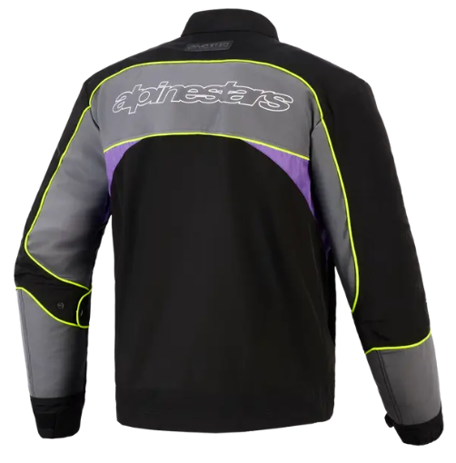 Мото яке ALPINESTARS UNITE BLACK/ASPHALT/VIOLET — снимка 2