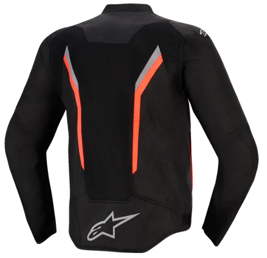 Текстилно яке ALPINESTARS AST AIR V3 BLACK/GRAY/RED FLUO — снимка 2