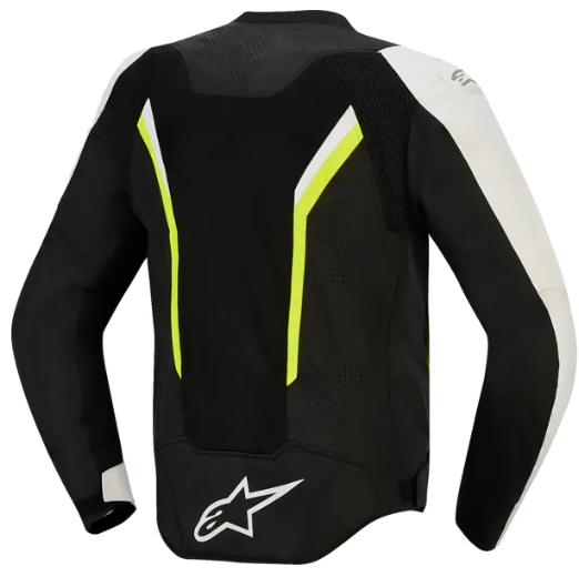Текстилно яке ALPINESTARS AST AIR V3 BLACK/SILVER/YELLOW FLUO — снимка 2