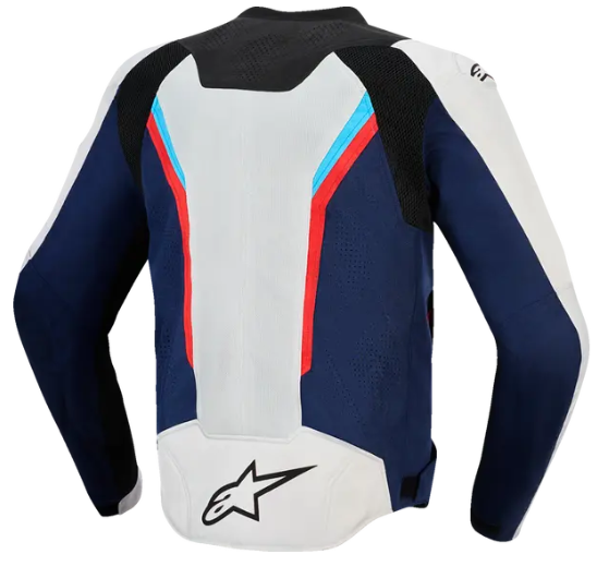 Текстилно яке ALPINESTARS AST AIR V3 SILVER/BLUE/RED — снимка 2