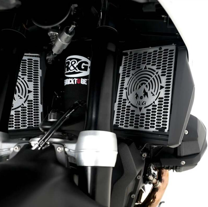 Протектор за радиатор R&G Pro Radiator Guard Gray BMW R1300GS 24-25 — снимка 3
