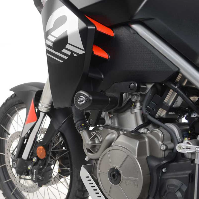 Краш тапи R&G Racing Aero Crash Protectors BLACK - Aprilia Tuareg 660 21-26 — снимка 2