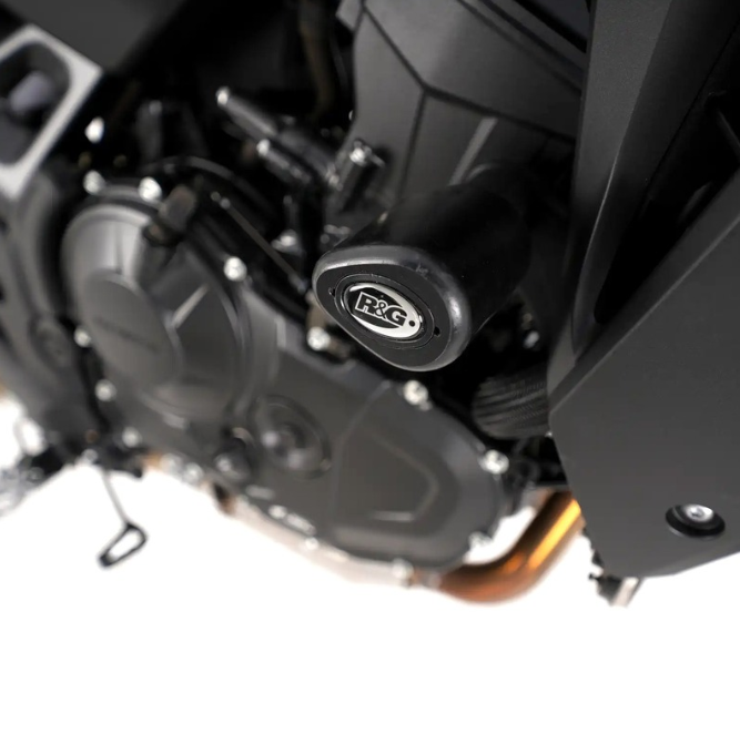 Краш тапи R&G RACING Aero Crash Protectors - Black Honda XL 750 Transalp 23-26 — снимка 5