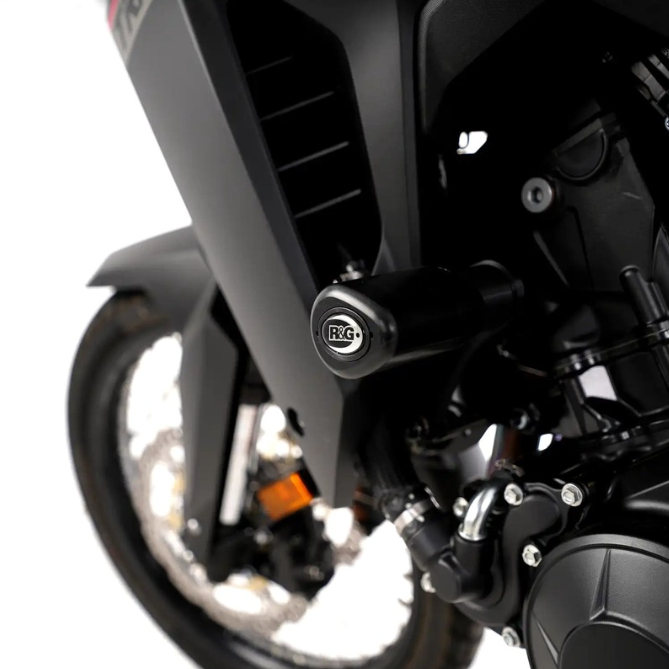 Краш тапи R&G RACING Aero Crash Protectors - Black Honda XL 750 Transalp 23-26 — снимка 3