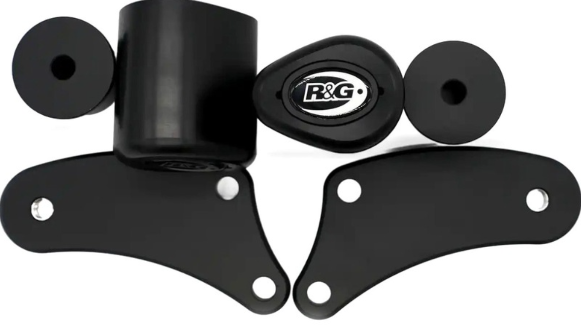 Краш тапи R&G RACING Aero Crash Protectors - Black Honda XL 750 Transalp 23-26 — снимка 2