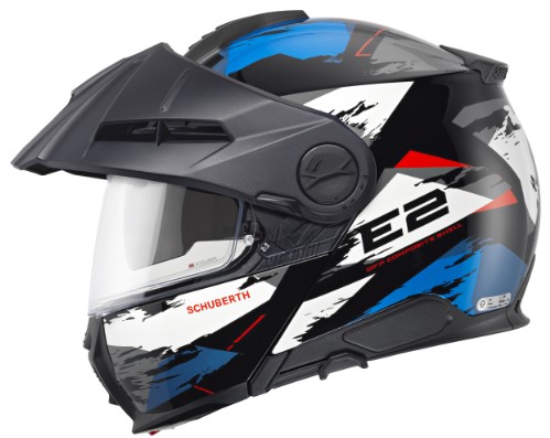 Каска SCHUBERTH E2 TRAIL BLUE — снимка 6