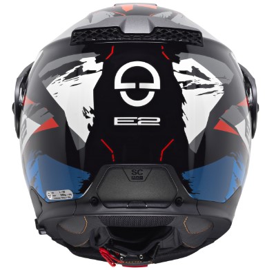 Каска SCHUBERTH E2 TRAIL BLUE — снимка 5