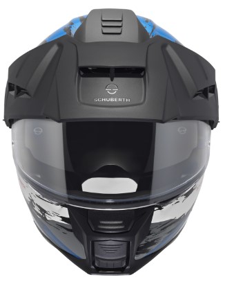 Каска SCHUBERTH E2 TRAIL BLUE — снимка 3