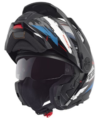 Каска SCHUBERTH E2 TRAIL BLUE — снимка 2
