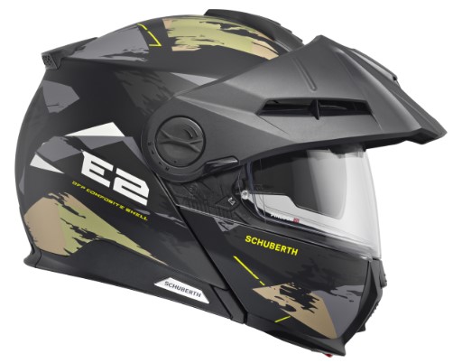 Каска SCHUBERTH E2 TRAIL GREEN — снимка 4