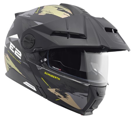 Каска SCHUBERTH E2 TRAIL GREEN — снимка 2