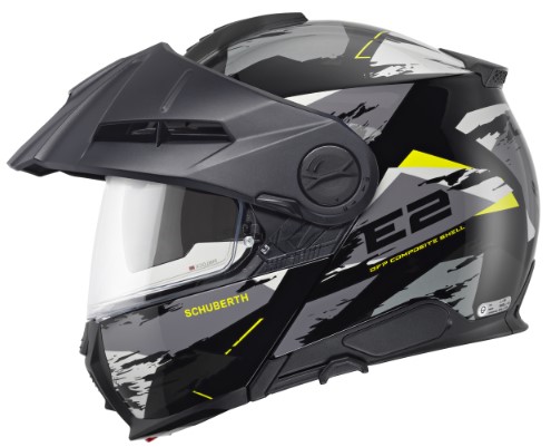 Каска SCHUBERTH E2 TRAIL YELLOW — снимка 5