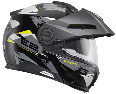 Каска SCHUBERTH E2 TRAIL YELLOW — снимка 4
