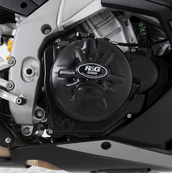 Комплект протектори за двигател R&G RACING Race Series Engine Case Protection Cover - Aprilia Tuono V4 1100 Factory / RSV4 1100 Factory — снимка 3
