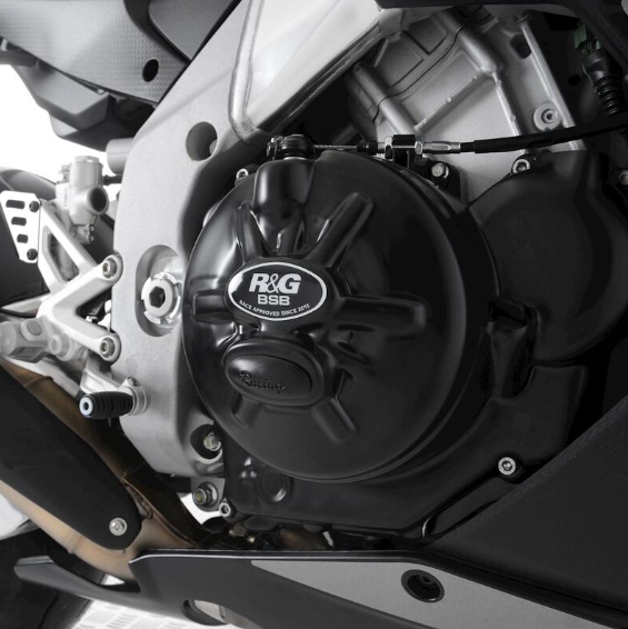 Комплект протектори за двигател R&G RACING Race Series Engine Case Protection Cover - Aprilia Tuono V4 1100 Factory / RSV4 1100 Factory — снимка 4