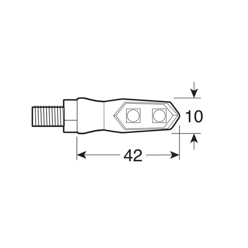 LED мото мигачи Nix — снимка 2
