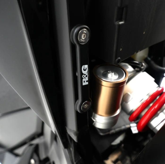 Стойка за генерация R&G RACING Exhaust Hanger Black BMW S1000XR — снимка 3