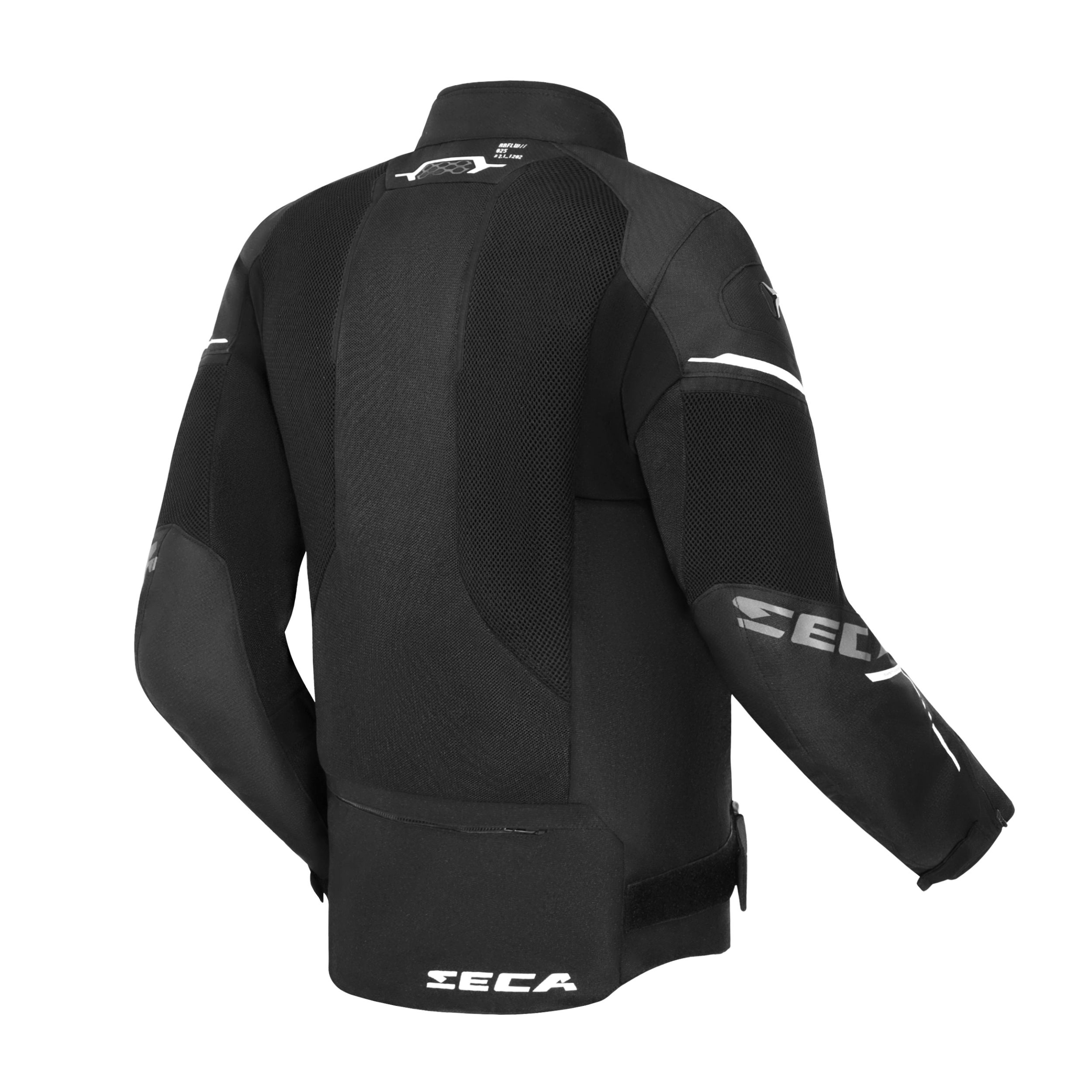 Текстилно яке SECA AIRFLOW III BLACK — снимка 6