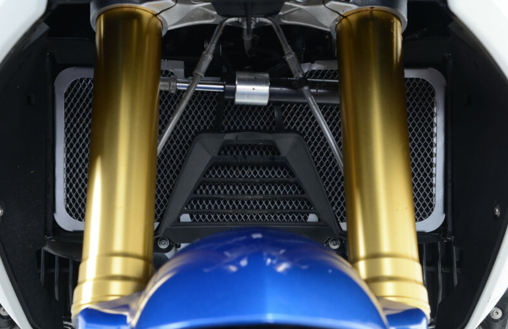 Протектор за радиатор R&G RACING Radiator Guard Blue BMW R1200/1250 — снимка 5
