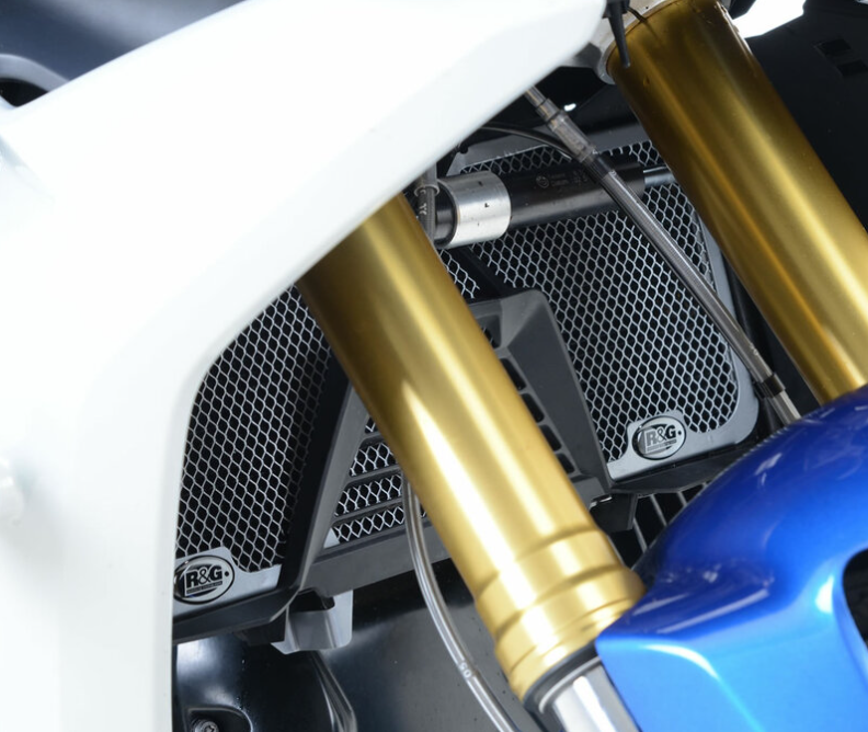 Протектор за радиатор R&G RACING Radiator Guard Blue BMW R1200/1250 — снимка 2