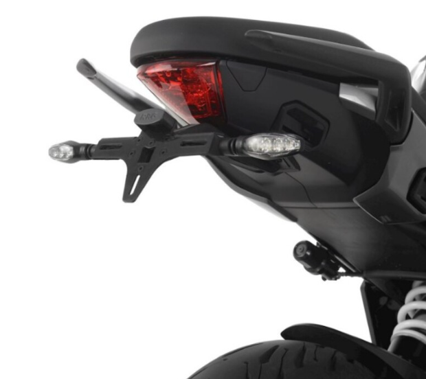 Стойка за номер R&G RACING Licence Plate Holder Black Triumph Tiger Sport 660 22-25 — снимка 2
