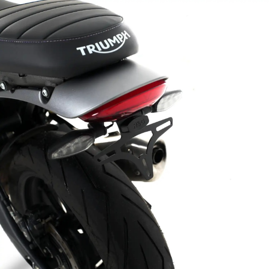 Стойка за номер R&G RACING License Plate Holder Triumph Speed 400 24-26 / Scrambler 400X 24-26 — снимка 2