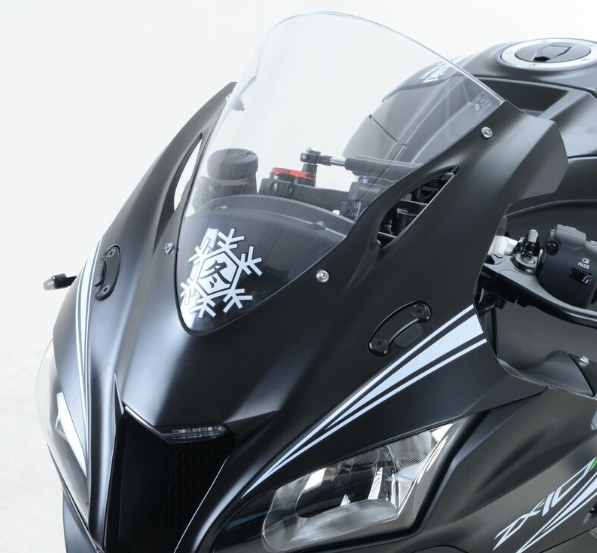 Плоча за огледала R&G RACING Mirror Blanking Plate - Black Kawasaki ZX-10R 16-25 — снимка 5