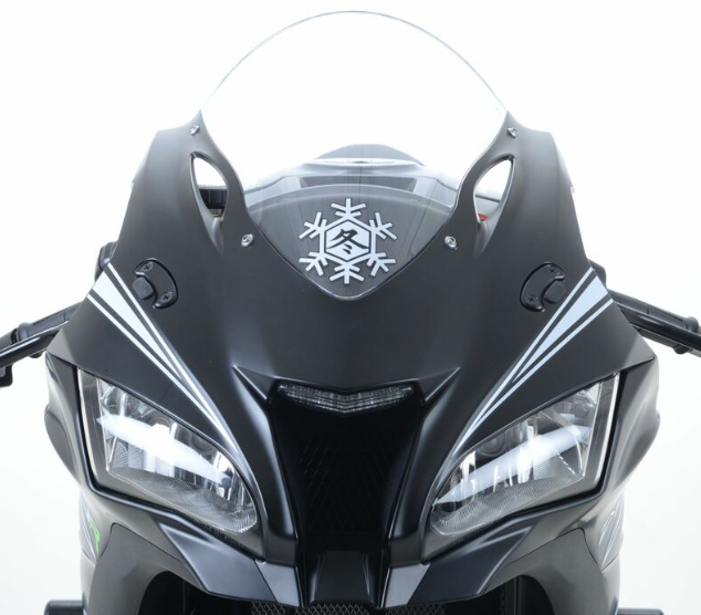 Плоча за огледала R&G RACING Mirror Blanking Plate - Black Kawasaki ZX-10R 16-25 — снимка 2
